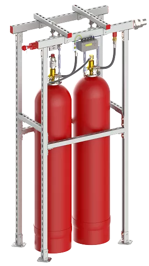 Хладон 227ea для модульных установок газового пожаротушения